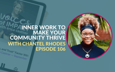 Inner Work to Make Your Community Thrive with Chantel Rhodes – Episode 106￼