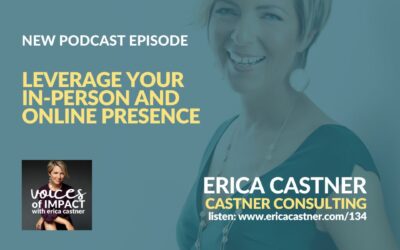 How to Leverage Your In-Person and Online Presence with Erica Castner – Episode 134